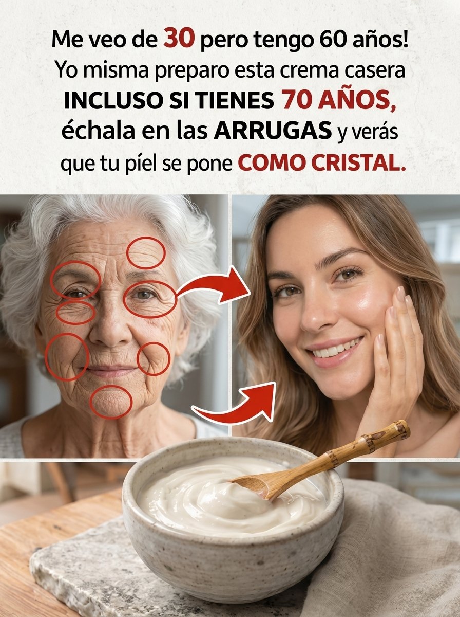 ¡Borra Años de Tu Rostro! La Receta Casera VIRAL que Desafía al Tiempo y Suaviza tus Arrugas (Tu Cocina Tiene el Secreto)