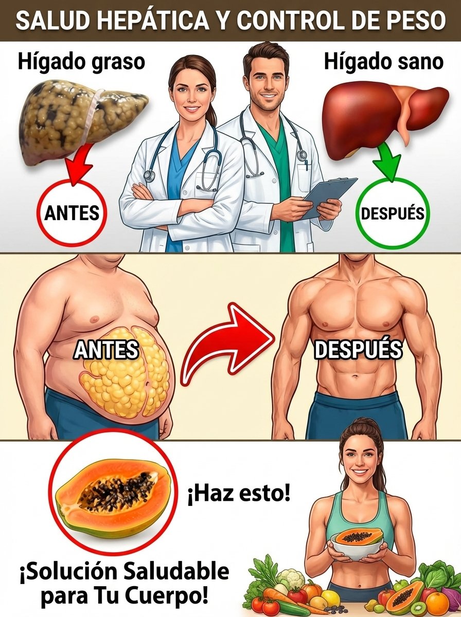 ¡NO las tires más! El secreto viral de las semillas de papaya para tu hígado graso y fatiga crónica (La ciencia te sorprenderá)