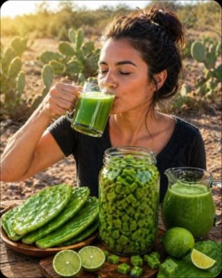 ¡EL SECRETO MEJOR GUARDADO! 🍋🌵 Descubre Cómo el Nopal con Limón Puede TRANSFORMAR Tu Salud y Bajar de Peso SIN Esfuerzo (Prepáralo Así)