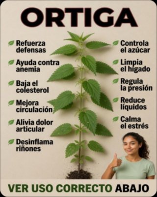 El Secreto Mejor Guardado de la Naturaleza: ¡8 Razones por las que NECESITAS Incorporar Ortiga a Tu Vida YA!