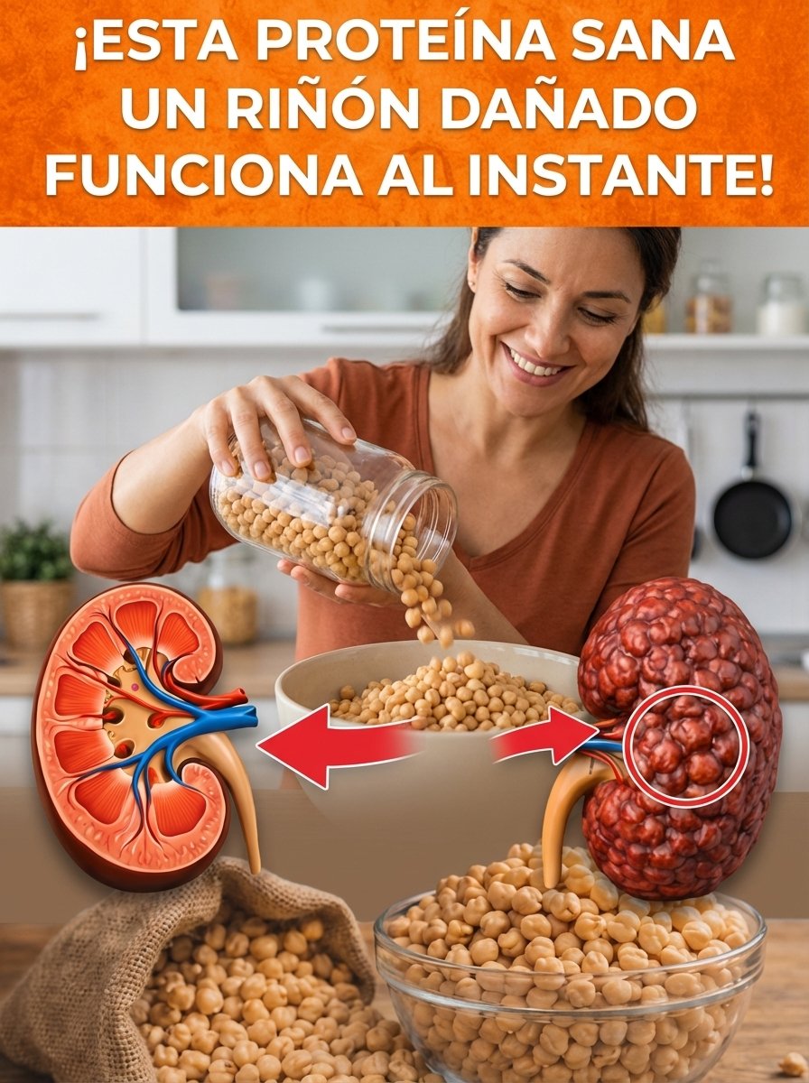 ¡Tu Salud Renal en Juego! 4 Proteínas Indispensables y 6 Enemigos Silenciosos que DEBES Evitar HOY Mismo