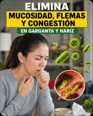 ¡ALERTA! Tu flema en la garganta NO es normal: El ÚNICO truco nocturno que nadie te cuenta para respirar libremente