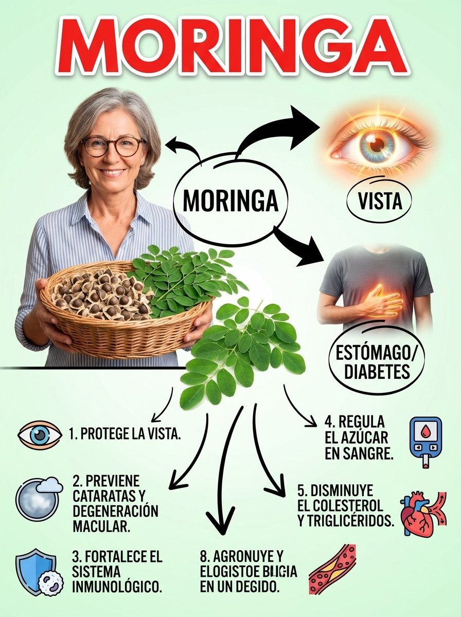 ¡No lo creerás! 8 Secretos de las Semillas de Moringa que Transformarán tu Salud (El Superalimento que Debes Conocer YA)