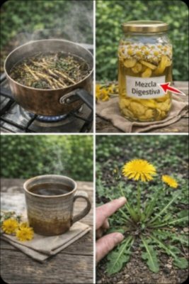 ¡Alerta Digestiva! Esta 'Mala Hierba' Esconde el Secreto Definitivo para Decir Adiós al Malestar (¡No Creerás Cuánto!)