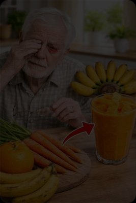 ¡No es tu edad! El secreto para decir adiós a la visión borrosa y las cataratas con 3 alimentos que tienes en casa