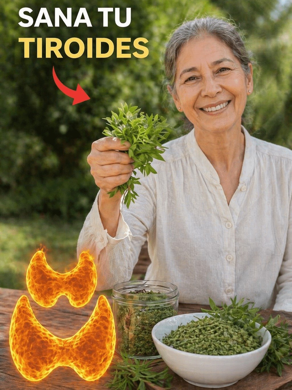 ¡Alerta! Tu Tiroides te Pide Auxilio: 5 Hierbas Secretas para Despertar Tu Energía y Transformar Tu Vida