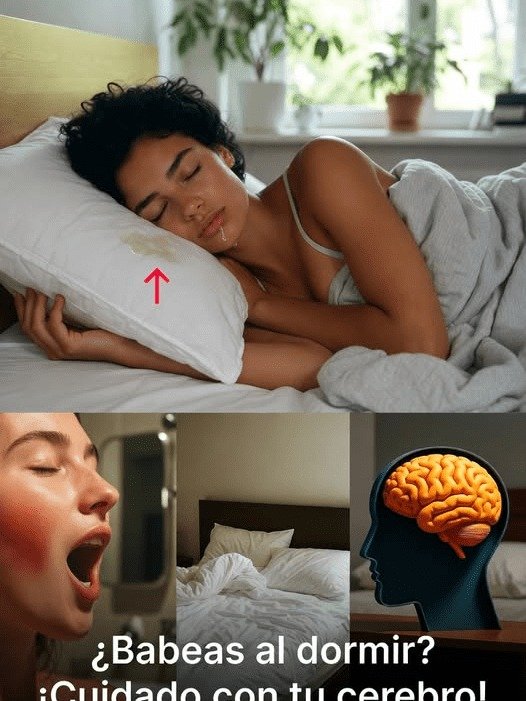 ¡URGENTE! Si babeas al dormir, tu cuerpo te está enviando 8 señales que NUNCA debes ignorar (La #5 te dejará sin aliento)