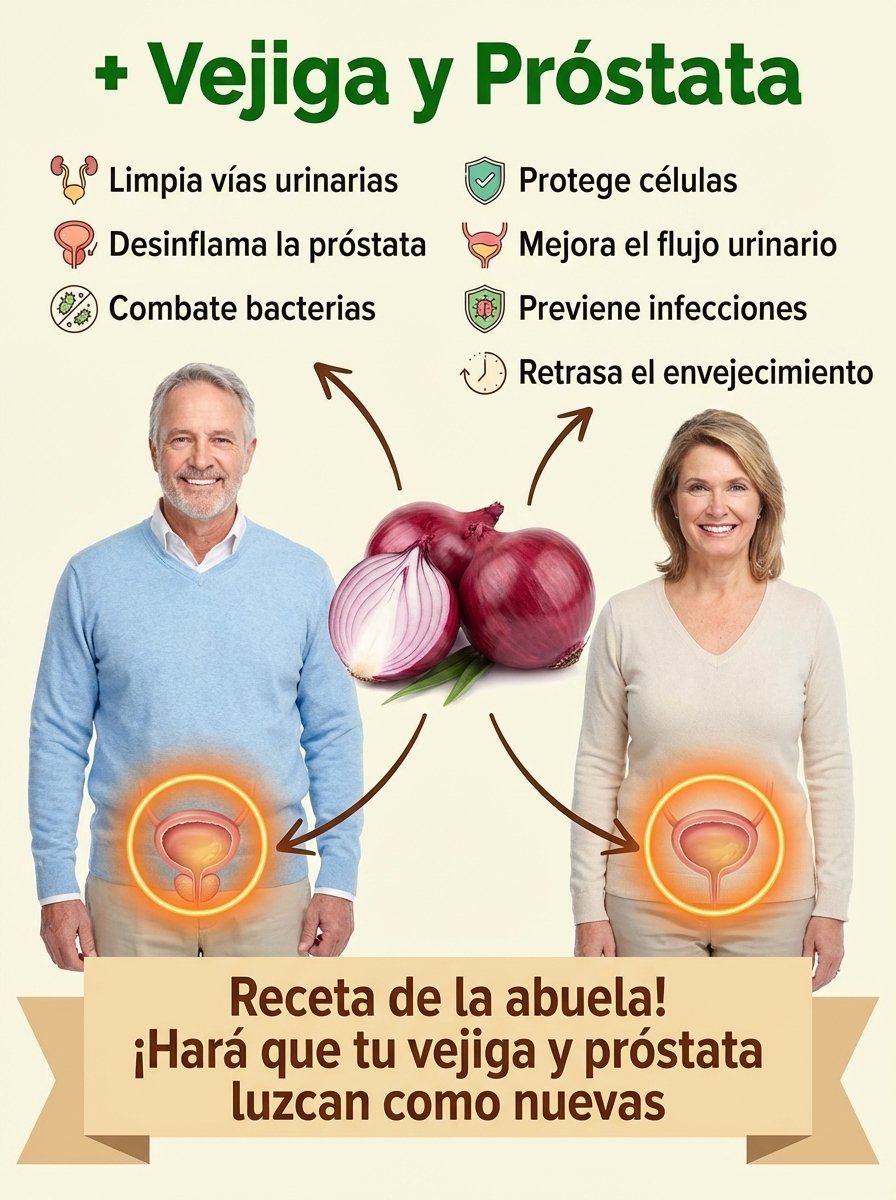 ¡ATENCIÓN! Si Sufres de Vejiga o Próstata, NO TIRE LA CÁSCARA DE CEBOLLA hasta Leer ESTO (El Alivio que Buscabas)