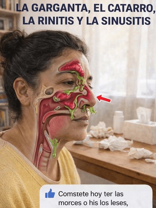 ¡Alerta! Si Sufres de Moco Constante y Rinitis, ESTE Hábito Casero es tu Solución (y NADIE te lo ha Contado Bien)