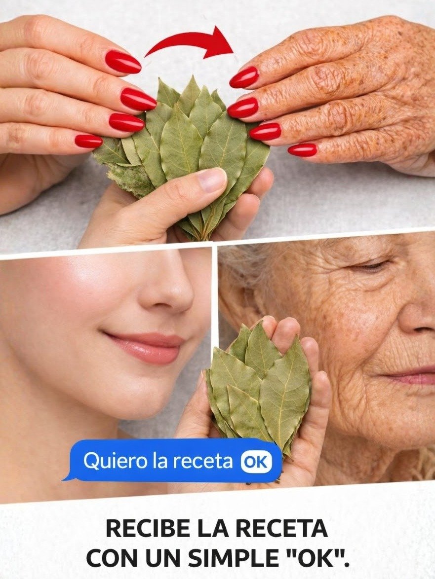 ¡El Secreto Olvidado de la Abuela para una Piel de Porcelana! ✨ Desafía al Tiempo con la Hoja de Laurel