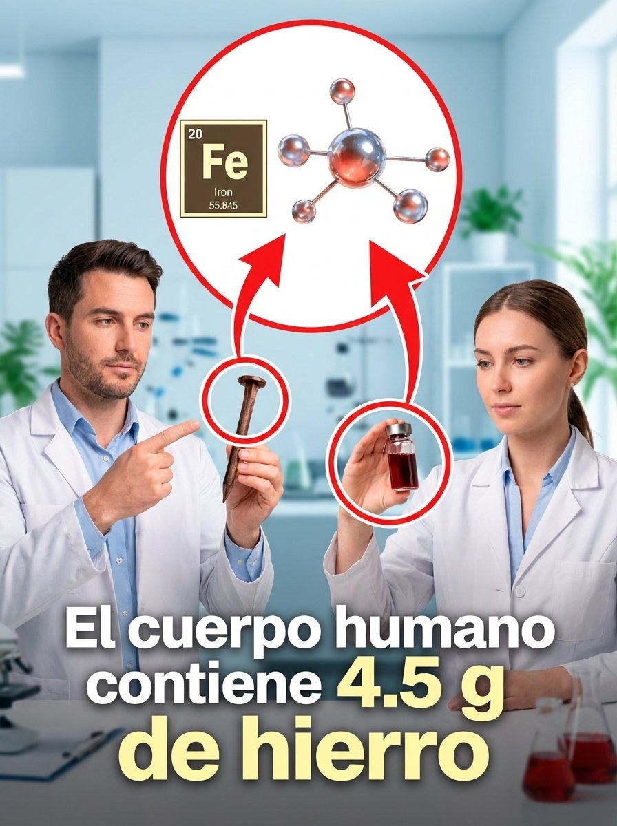 ¡Alerta Vital! Solo 4.5 Gramos de Esto Podrían ESTAR Arruinando Tu Energía Diaria (La Verdad Oculta del Hierro)