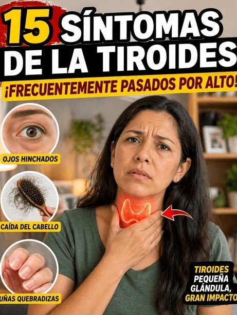 ¡No Es El Estrés Ni La Edad! 7 Señales Ocultas Que Tu Tiroides Te Envía (Y La Que Casi Nadie Nota)