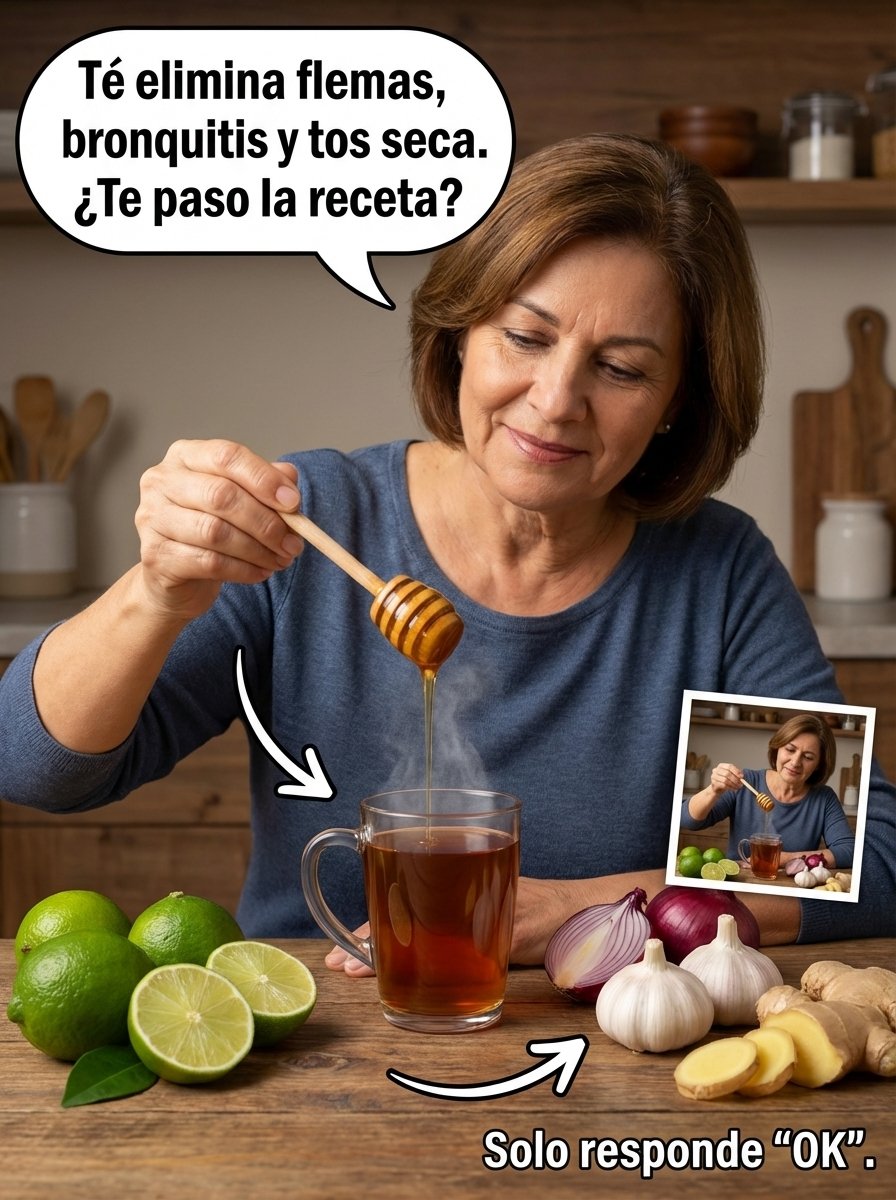 El Secreto Mejor Guardado: Este Té Natural ELIMINA la Tos Seca y Flemas que te Atormentan (¡Prepárate para Respirar Mejor!)