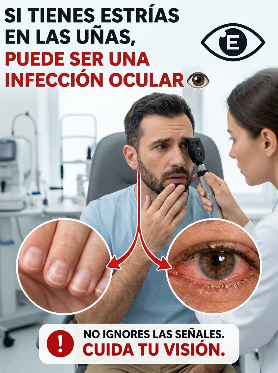 ¡Shock! ¿Líneas en tus uñas y ojos cansados? La verdad que NADIE te cuenta y necesitas saber YA