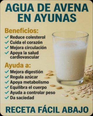 ¡El Secreto que Nadie te Cuenta! 🤫 7 Cambios Asombrosos al Tomar Agua de Avena en Ayunas (No te lo Pierdas)