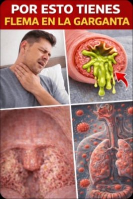 ¡Alerta! Si Sufres de Flema Constante, Este Hábito Secreto la Empeora Cada Día (¡Y Lo Haces Sin Saberlo!)