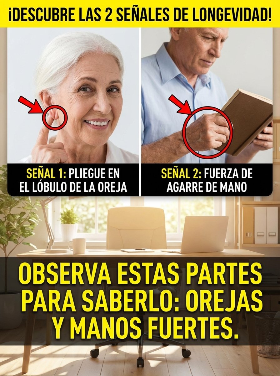 ¡Alerta! Lo que tus Orejas Revelan sobre tu Esperanza de Vida (y por qué Nadie te lo Había Dicho)