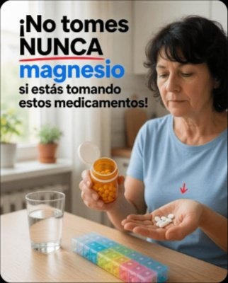 ¡ATENCIÓN! Si Tomas Magnesio, NUNCA lo Mezcles con Estos 3 Medicamentos Comunes (Podría ser Peligroso)