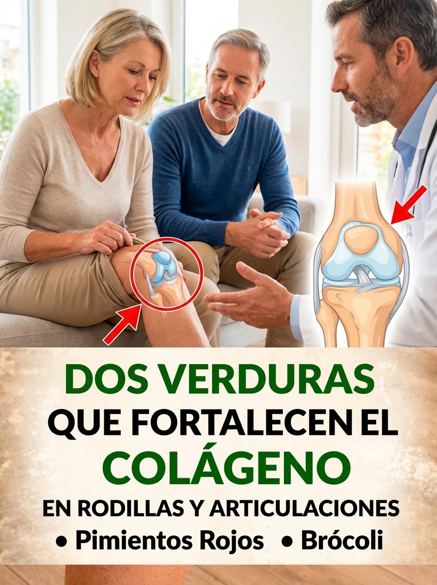 ¡No te lo Creerás! Estas 2 Verduras Baratas Reconstruyen el Colágeno de tus Rodillas y Eliminan el Dolor Articular