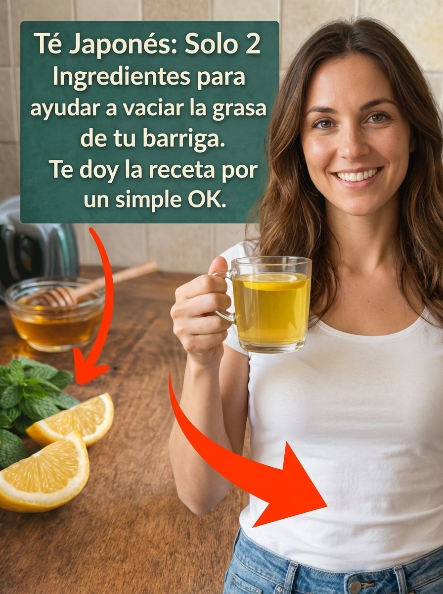 ¡El SECRETO Japonés de 2 Ingredientes que Desinflama Tu Vientre y Quema Grasa Abdominal en Semanas! (La Receta Es Tuya con un 'OK')