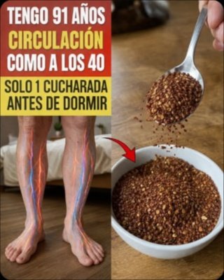 ¡EL SECRETO VIRAL! Descubre el Alimento de 2 Ingredientes que las Personas Mayores deben Comer ANTES de DORMIR para una Circulación Perfecta y un Sueño Profundo