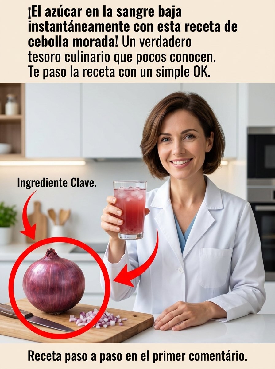 ¡El Secreto Mejor Guardado! Cómo la Cebolla Morada Puede REVOLUCIONAR el Control de Tu Azúcar en la Sangre (Y Nadie Te Lo Había Dicho)