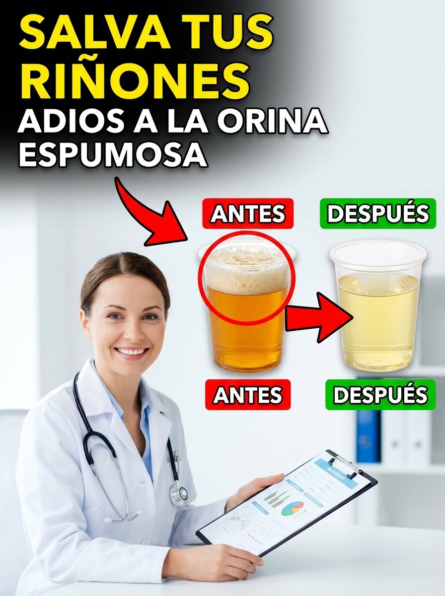 ¡ALERTA! Si ves esto en tu orina, tus riñones te están pidiendo ayuda (y este hábito con cebolleta es la clave que NADIE te cuenta)