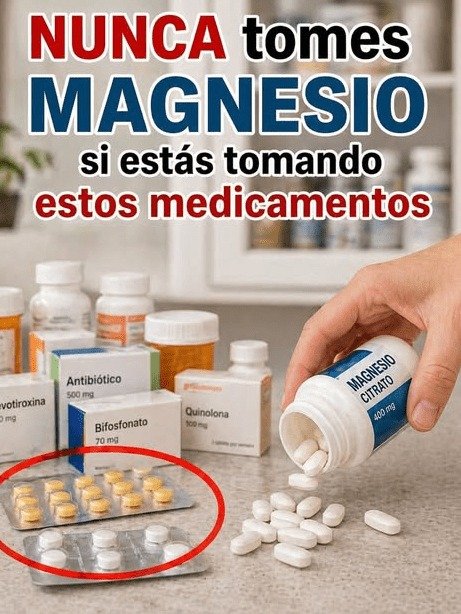 ¡Alerta Vital! ¿Tomas Magnesio con Medicamentos del Corazón? Un Error SILENCIOSO que Podría Estar Saboteando Tu Salud (¡Descubre el Truco Clave HOY!)