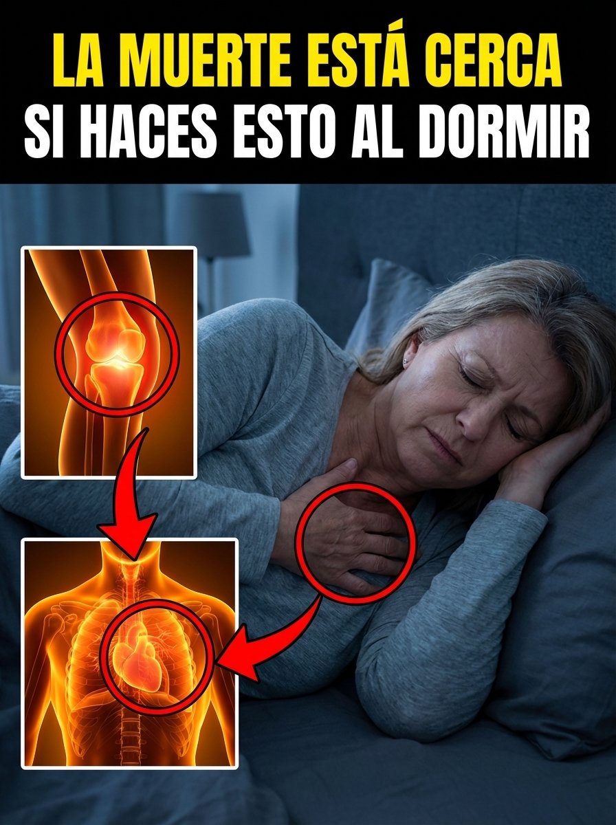 ¡Alerta Roja! Si Tienes Más de 60, Estos 5 Errores al Dormir Podrían Estar Destrozando Tu Corazón en Secreto