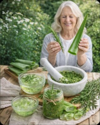 El SECRETO Viral para un Cabello y Piel Espectacular: ¡La Mezcla de Romero y Aloe Vera que NUNCA te Contaron!