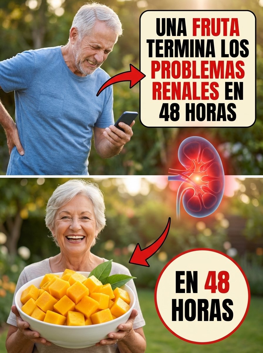 ¡IMPRESIONANTE! La ÚNICA Fruta que Puede REGENERAR Tus Riñones en Solo 48 Horas (No te lo Pierdas)