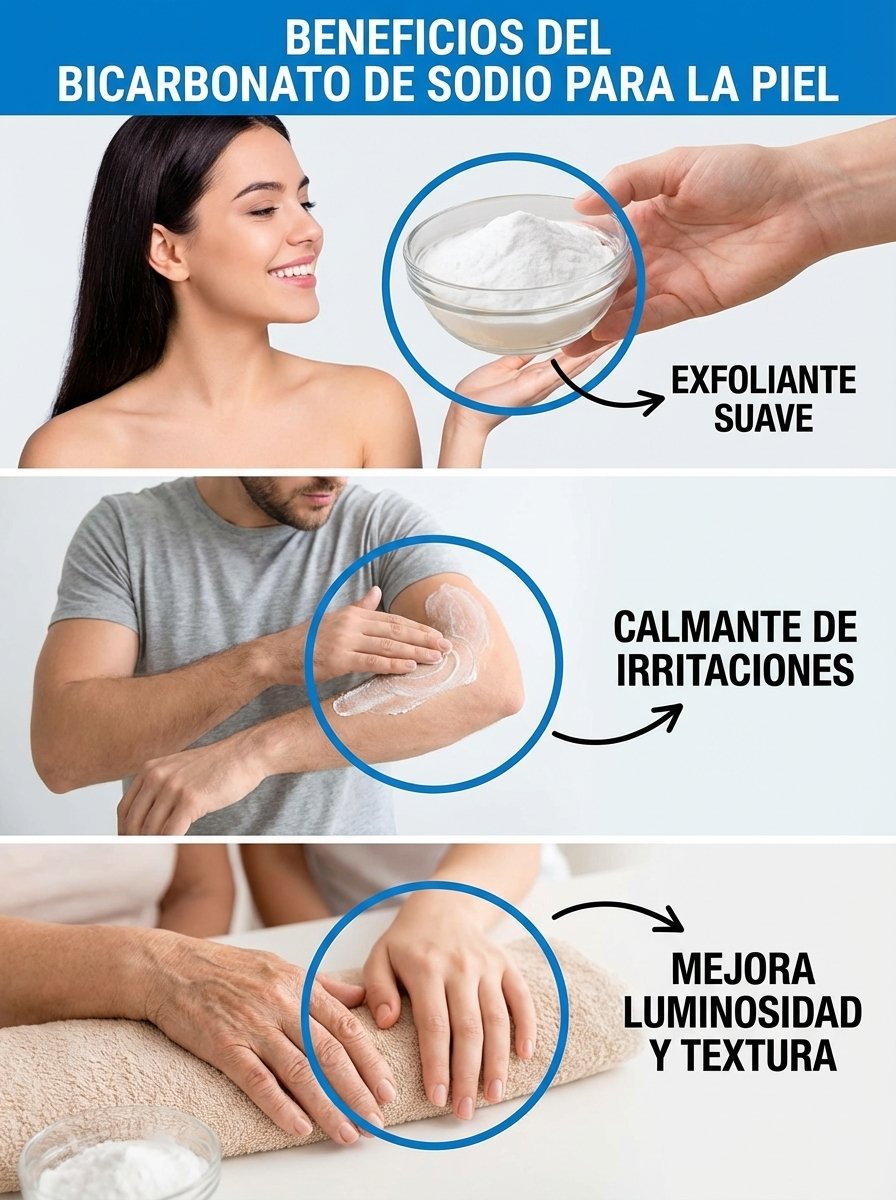 ¡ALERTA PIEL! 🚨 ¿Usas Bicarbonato de Sodio en tu Cara? Descubre el SECRETO que Te Esconde para No Dañarla (y Cómo Hacerlo BIEN)