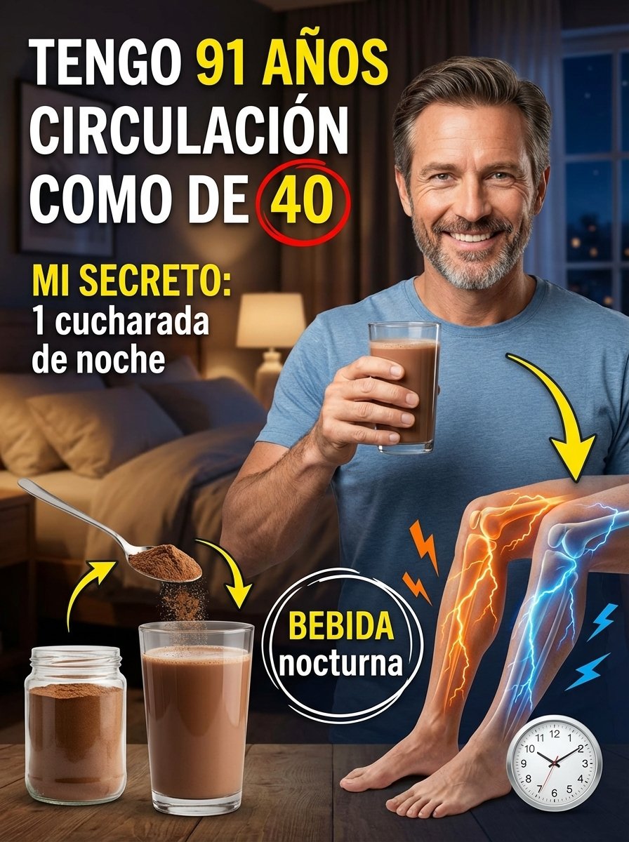 El Secreto Nocturno que NADIE te ha contado: Este Alimento Antes de Dormir Transformará tus Piernas y Pies en Solo 24 Horas (¡Adiós Frío y Dolor!)