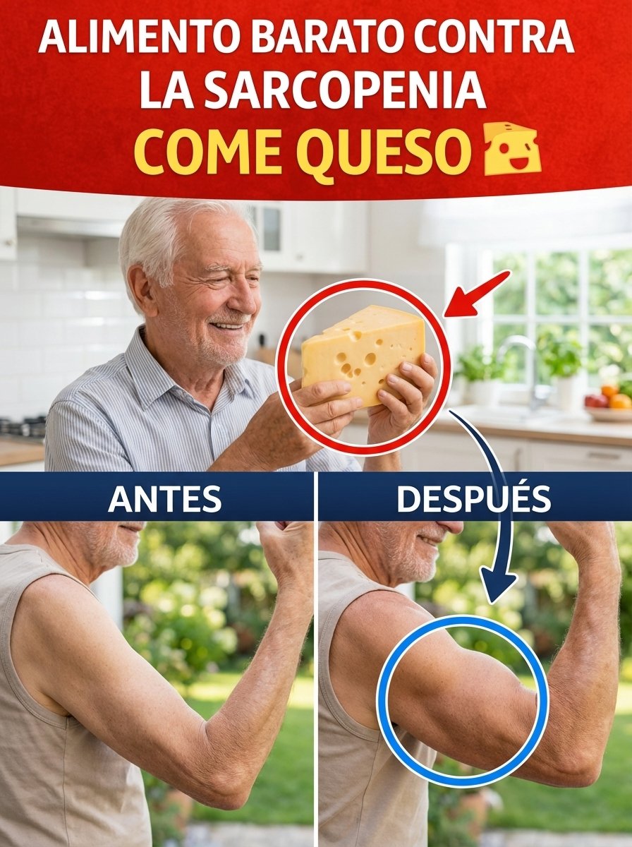 ¡NO ACEPTES la pérdida de fuerza! Este hábito SECRETO con QUESO podría ser tu SALVACIÓN (y casi nadie lo aplica)