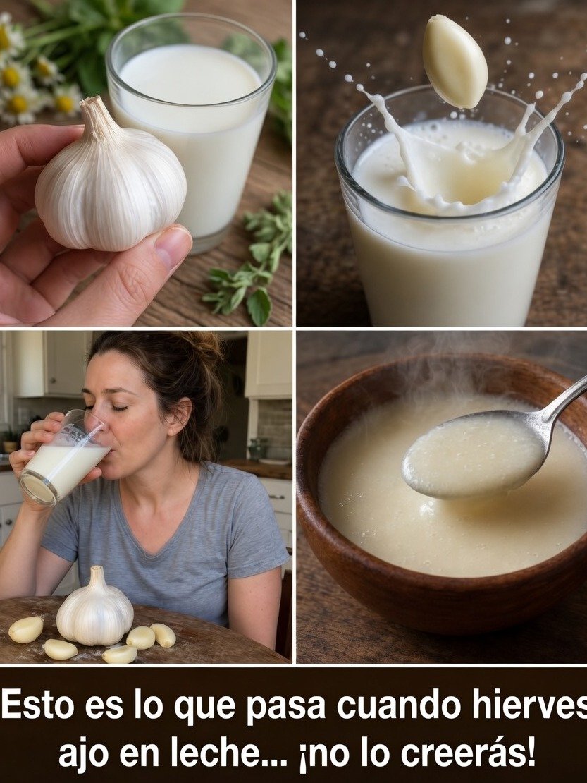 El Secreto Milenario que Tu Abuela Conocía: ¿Ajo Hervido en Leche? Descubre Si Es el Remedio Mágico o un Mito Viral (¡Antes de Probarlo!)
