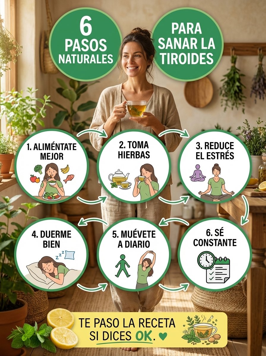 ¡Alerta Roja! Si Te Sientes Cansado, Tu Tiroides Podría Estar Clamando Ayuda: 6 Pasos NATURALES para Recuperar Tu Energía ¡YA!