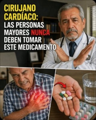 Si Tienes Más de 60, ¡ALERTA! Esta Pastilla Común Podría Estar DAÑANDO tu Corazón en Silencio (Y No Lo Sabes)