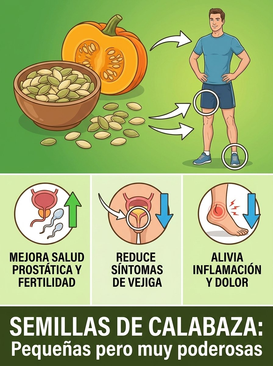 ¡Alerta Salud! El Pequeño Snack Diario que Transforma tu Cuerpo y Mente: ¿Por Qué NO puedes ignorar las Semillas de Calabaza?