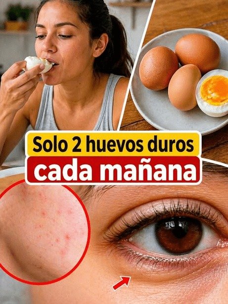 ¡El Secreto Olvidado! Comer 2 Huevos Duros Cada Mañana Podría CAMBIAR Tu Energía Y Memoria Para Siempre (Nadie Te Lo Ha Contado Así)