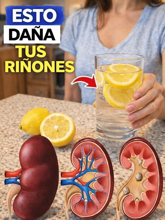 ¡Alerta Roja! ¿Tu Agua con Limón Te Engaña? Los 10 Hábitos SILENCIOSOS Que Destruyen Tus Riñones (¡El #7 Te Sorprenderá!)