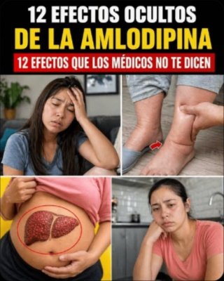 ¡CUIDADO si tomas Amlodipino! Millones en México ignoran estas 5 señales CRÍTICAS que tu cuerpo te envía