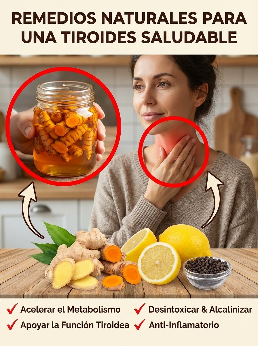 ¡Desbloquea Tu Energía! El Ritual de 3 Días con Cúrcuma que Tu Tiroides Te Pide a Gritos (Método Barbara O'Neill)