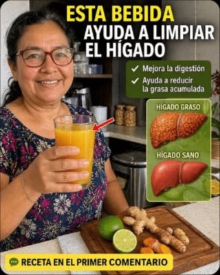 ¡Adiós Abdomen Hinchado! Descubre el Hábito Sencillo con Bebida Natural que Desinflama tu Cuerpo y Revitaliza tu Hígado