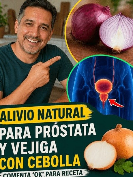 ¡Alerta Hombres! El Impactante Hábito con Cebolla que Tu Próstata y Vejiga Te Suplicarán que Conozcas (¡No lo Ignores Más!)