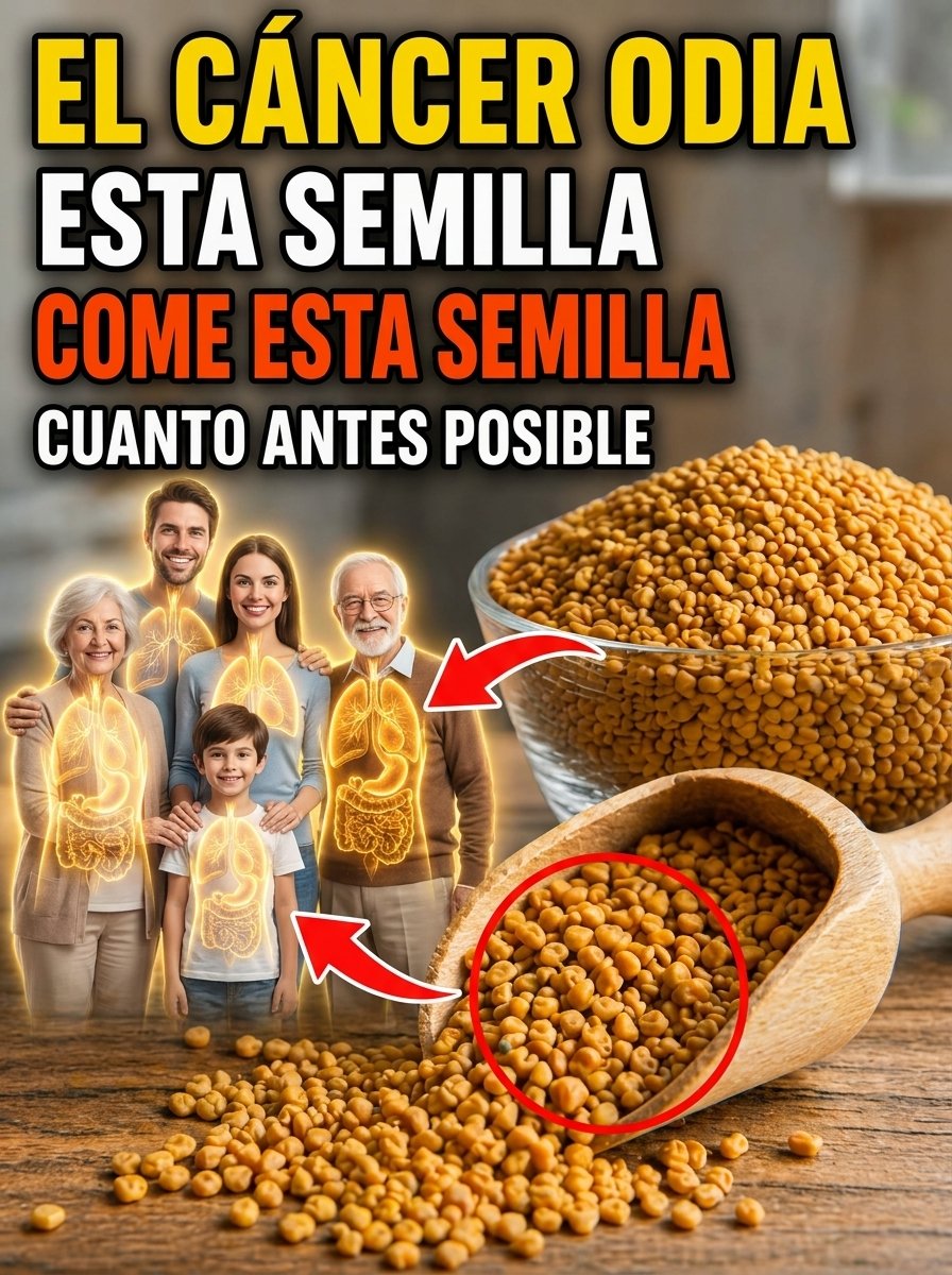 ¡Alerta Mayores de 60! El SECRETO de Oncólogos y Nutricionistas: 5 Semillas que BLINDAN contra el Cáncer, Desinflaman y Multiplican tu Energía (¡No te lo pierdas!)