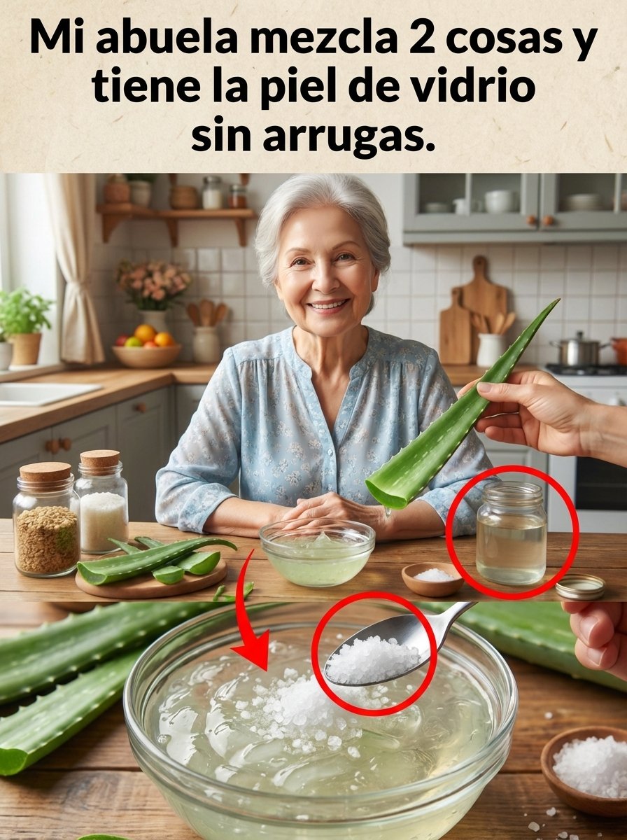 ¡El Secreto Antiarrugas de tu Abuela Revelado! ¿Por Qué NUNCA te Contaron Este Truco de 2 Ingredientes Para una Piel Perfecta?