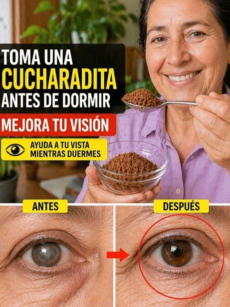 ¡Alerta! La Verdad Oculta de la 'Cucharadita Mágica' Para tu Vista Antes de Dormir (Y por qué NO te funciona)