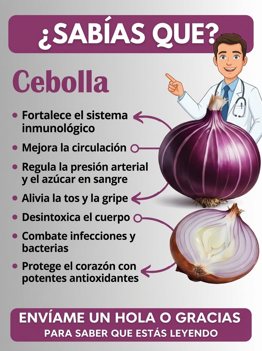 ¡El Secreto Viral de la Abuela! Este Remedio Casero con Cebolla Morada Elimina la Tos y Refuerza Tus Defensas en Horas (¡No Querrás Perdértelo!)
