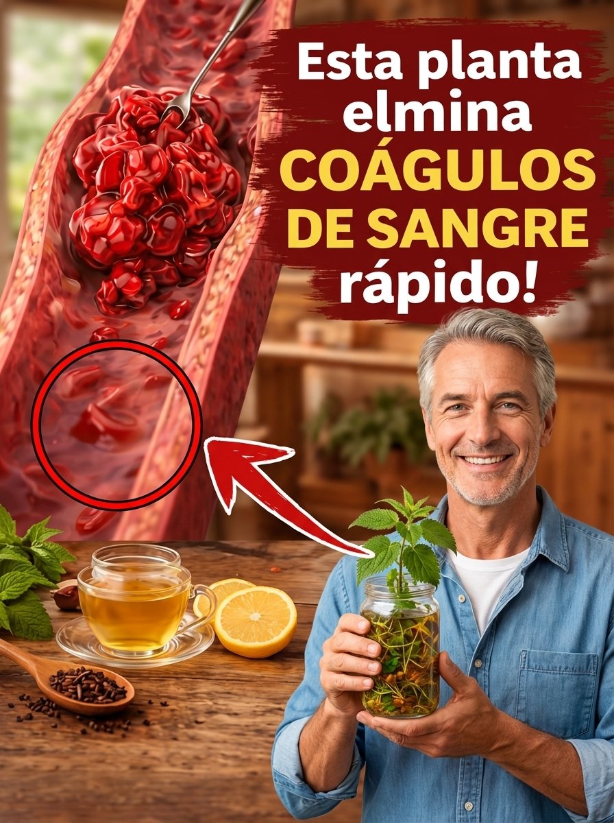 ¡ALERTA! 🚨 No ignores estas 6 hierbas que podrían SALVARTE de los peligrosos coágulos en tus piernas (y cómo usarlas HOY)