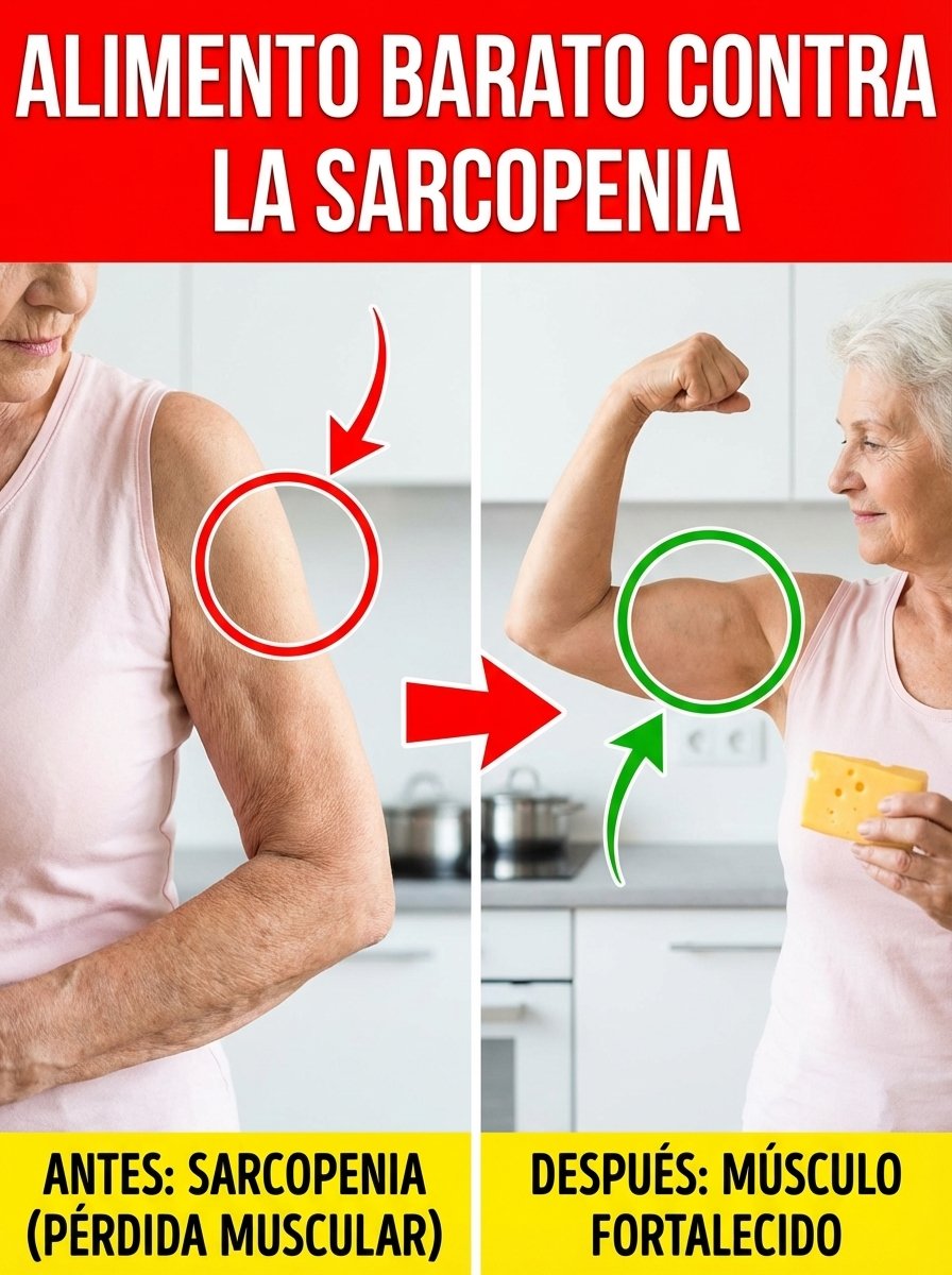 ¡Alerta Mayores! Un Solo Alimento Barato y Diario Detiene la Sarcopenia y Devuelve la Fuerza a Tus Piernas y Brazos (¡No te lo Pierdas!)